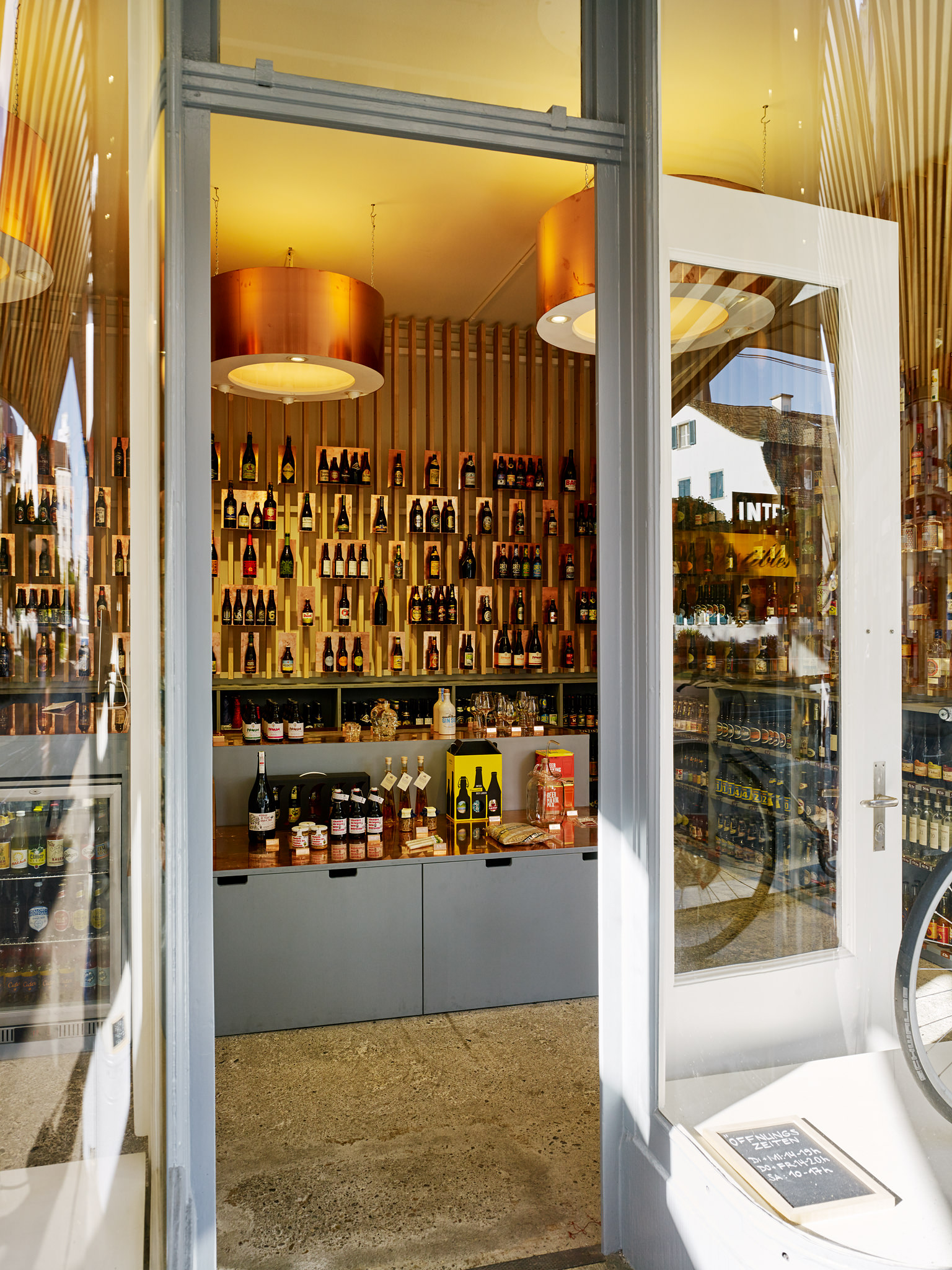 Intercomestibles Beer + drinks Shop, Zurich  I  Interior by Refurnished  /  Roland Jaggi + Friedrich Wilhelm Graf